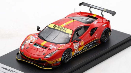 Looksmart - FERRARI 488 GTE EVO N.21 LE MANS 2023 MANN/PIGUET/DE PAUW 1:43 - Cod. LSLM163