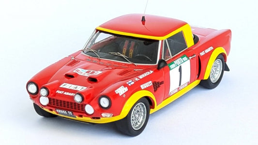 Trofeu - FIAT 124 ABARTH RALLY N.1 2nd RALLY OF PORTUGAL 1975 MIKKOLA-TODT1:43 - Cod. TFDSN193