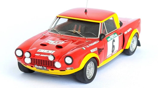 Trofeu - FIAT 124 ABARTH RALLY N.6 RALLY OF PORTUGAL 1975 PAGANELLI-RUSSO 1:43 - Cod. TFDSN195