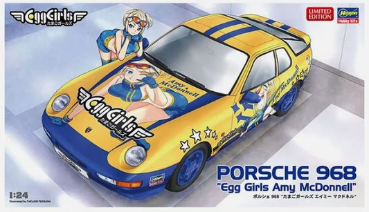 Hasegawa - PORSCHE 968 EGG GIRLS AMI MCDONNELL KIT 1:24 - Cod. HA52338