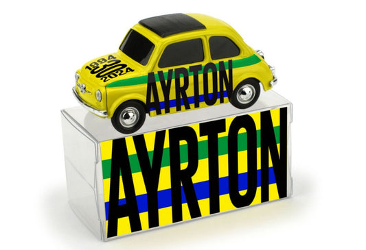 Brumm - FIAT 500 BRUMS AYRTON 1:43 - Cod. BMBR068