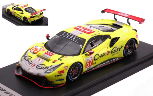Looksmart - FERRARI 488 GTE EVO N.57 LE MANS 2023 KIMURA/HUFFAKER/SERRA 1:43 - Cod. LSLM165