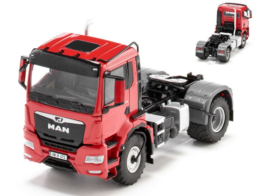 Wiking - MAN TGS 18.510 4x4 BL 2-AXLE -TRUCK RED 1:32 - Cod. WK17077653