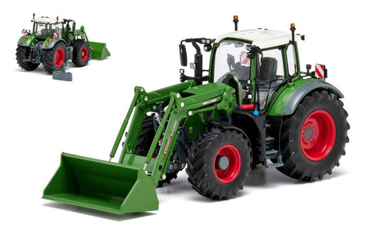 Wiking - TRATTORE FENDT 724 WITH FRONT LOADER CARGO 6.100 1:32 - Cod. WK17077869