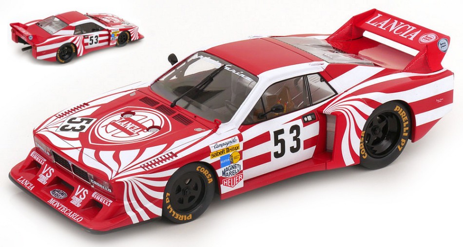 Modelcargroup - LANCIA BETA MONTECARLO Gr.5 N.53 SILVERSTONE 1980 PATRESE/CHEEVER 1:18 - Cod. MCG18814