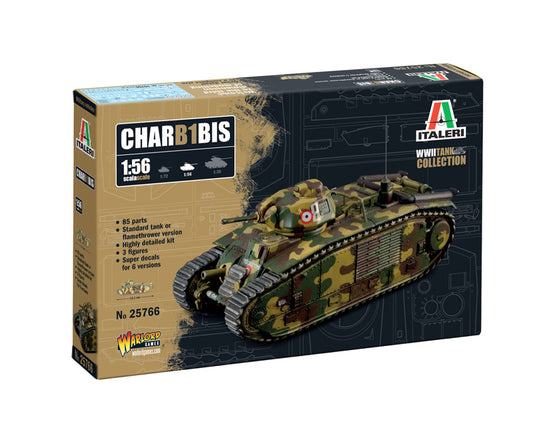 Italeri - CHAR B1 BIS KIT 1:56 - Cod. IT25766