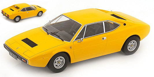 Kk Scale - FERRARI 308 GT4 1974 YELLOW 1:18 - Cod. KKDC181235