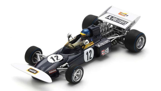 Spark Model - MARCH 711 N.12 RACE OF CHAMPIONS 1971 RONNIE PETERSON 1:43 - Cod. S2757