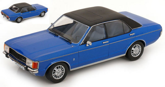 Modelcargroup - FORD GRANDA MK I 1975 MET.BLUE/MATT BLACK 1:18 - Cod. MCG18394