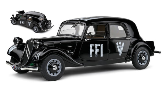 Solido - CITROEN TRACTION 7 FFI 1944 BLACK 1:18 - Cod. SL1800908