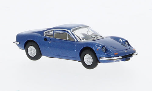Premium Classixxs - FERRARI DINO 246 GT 1969 MET.BLUE 1:87 - Cod. PCX870634