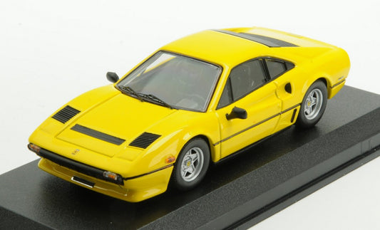 Best Model - FERRARI 208 GTB TURBO 1980 YELLOW 1:43 - Cod. BT9203-2