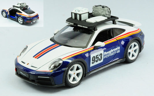 Burago - PORSCHE 911 N.953 (MEMORIAL) DAKAR 2023 1:24 - Cod. BU28029