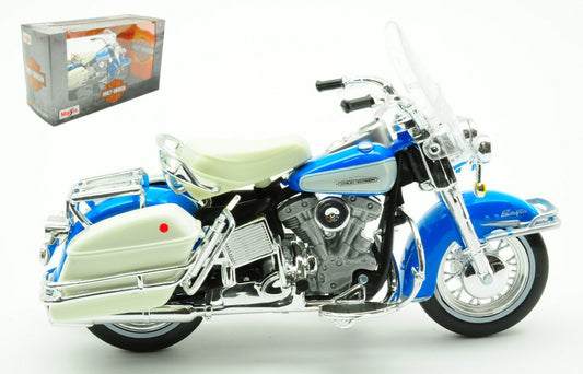 Maisto - HARLEY DAVIDSON FLH ELECTRA GLIDE 1966 LIGHT BLUE 1:18 - Cod. MI23104
