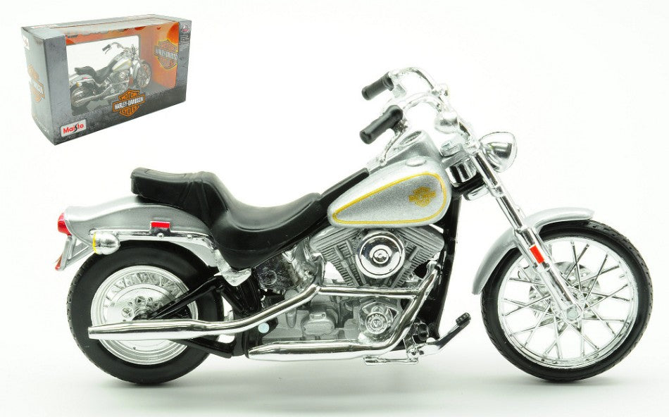 Maisto - HARLEY DAVIDSON FXST SOFTAIL 1984 SILVER 1:18 - Cod. MI23107