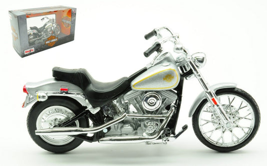 Maisto - HARLEY DAVIDSON FXST SOFTAIL 1984 SILVER 1:18 - Cod. MI23107