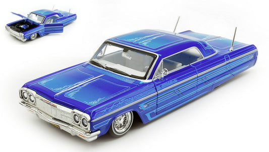 Maisto - CHEVROLET IMPALA SS 1964 BLUE 1:24 - Cod. MI32547