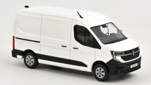 Norev - RENAULT MASTER E-TECH 100% ELECTRIC 2024 GLACIER WHITE 1:43 - Cod. NV518851