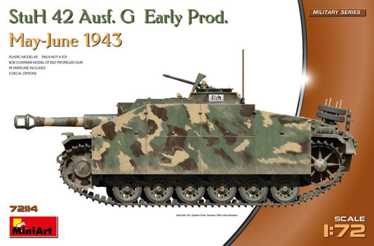 Miniart - STUH 42 AUSF.G EARLY PROD.KIT 1:72 - Cod. MIN72114