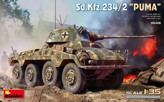 Miniart - Sd.Kfz.234/2 PUMA INTERIOR KIT 1:35 - Cod. MIN35419