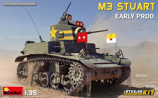 Miniart - M3 STUART EARLY PROD. INTERIOR KIT 1:35 - Cod. MIN35404