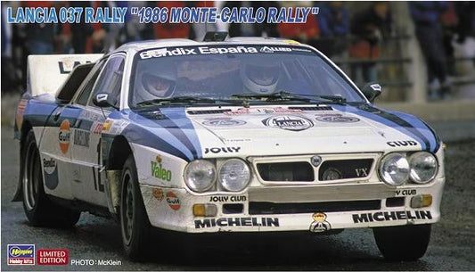 Hasegawa - LANCIA 037 RALLY MONTE CARLO 1986 KIT 1:24 - Cod. HA20681