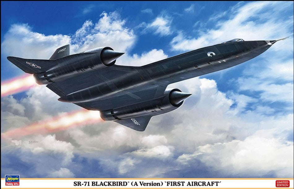 Hasegawa - SR-71 BLACKBIRD FIRST AIRCRAFT KIT 1:72 - Cod. HA02464