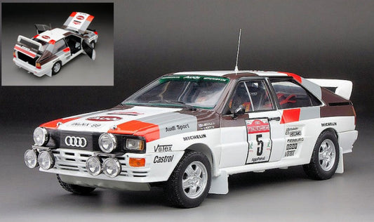 Sunstar - AUDI QUATTRO A2 N.5 RALLY SANREMO 1983 H.MIKKOLA 1:18 - Cod. SS4256