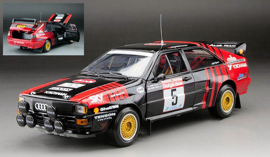 Sunstar - AUDI QUATTRO A2 N.5 CIRCUIT DES ARDENNES 1986 J.BOSCH-S.BOND 1:18 - Cod. SS4257