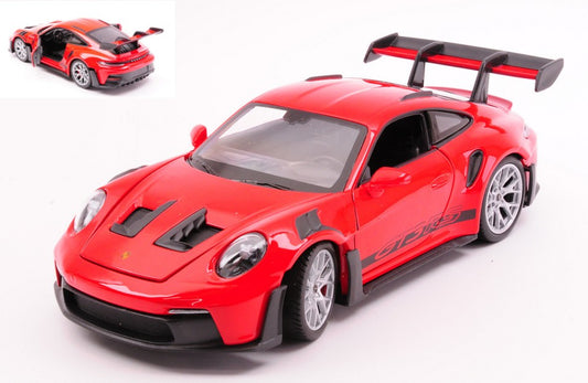 Welly - PORSCHE 911 GT3 RS 992 2023 RED 1:24 - Cod. WE24122R