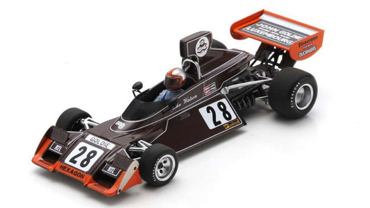 Spark Model - BRABHAM BT42 N.28 DUTCH GP 1974 JOHN WATSON 1:43 - Cod. S2348
