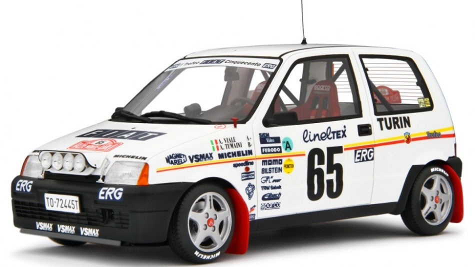 Laudo Racing - FIAT CINQUECENTO TROFEO RALLY MONTE CARLO 1993 1:18 - Cod. LM175-TB