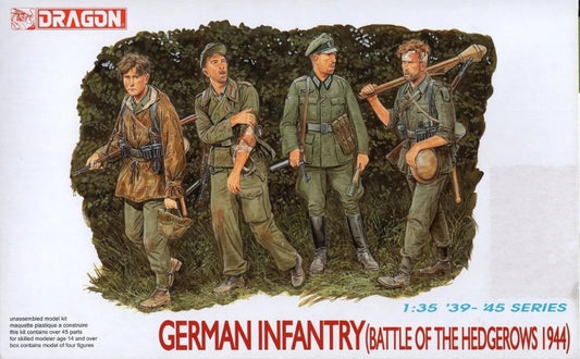 Dragon - GERMAN INFANTRY (BATTLE OF THE HEDGEROWS 1944) KIT 1:35 - Cod. D6025
