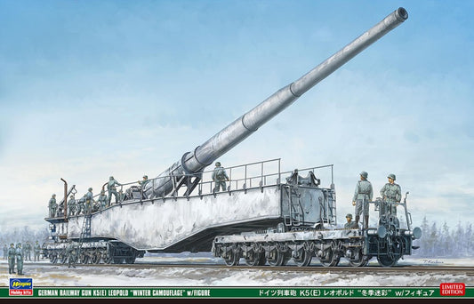 Hasegawa - EISENBAHNGESCHUTZ LEOPOLD WINTERTAMUNG KIT 1:72 - Cod. HA30070