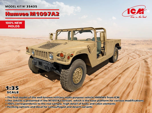 Icm - HUMVEE M1097A2 KIT 1:35 - Cod. ICM35435