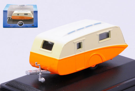 Oxford - CARAVAN ORANGE/CREAM 1:76 - Cod. OXF76CV001