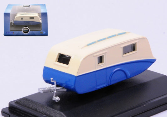 Oxford - CARAVAN BLUE/CREAM 1:76 - Cod. OXF76CV002