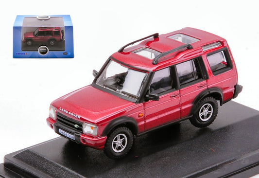Oxford - LAND ROVER DISCOVERY 2 METALLIC RED 1:76 - Cod. OXF76LRD2003