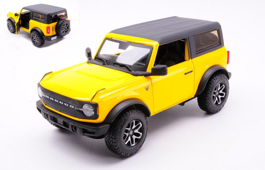 Maisto - FORD BRONCO BADLANDS 2021 YELLOW 1:24 - Cod. MI31530Y