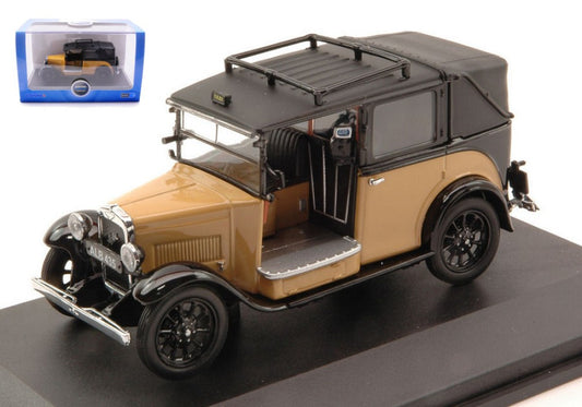 Oxford - AUSTIN LOW LOADER TAXI 1935 BEIGE/BLACK 1:43 - Cod. OXFAT007