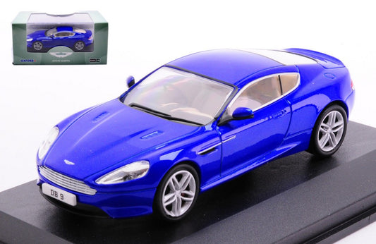 Oxford - ASTON MARTIN DB9 COUPE' COBALT BLUE 1:43 - Cod. OXF43AMDB9003