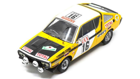 Spark Model - RENAULT 17 N.16 6th RALLYE DU MAROC 1976 J.PRIVE'-"TIBER" 1:43 - Cod. S6191