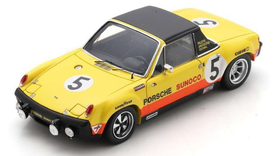 Spark Model - PORSCHE 914/6 N.5 7th 24 H DAYTONA 1971 DUVAL-NICHOLAS-BAILEY 1:43 - Cod. US312