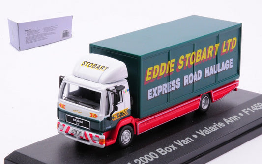 Oxford - MAN L2000 BOX VAN EDDIE STOBART 1:76 - Cod. OXFSTOB018