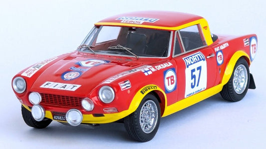 Trofeu - FIAT 124 ABARTH RALLY 1000 LAKES RALLY 1974 OKSALA-AHO 1:43 - Cod. TFDSN213