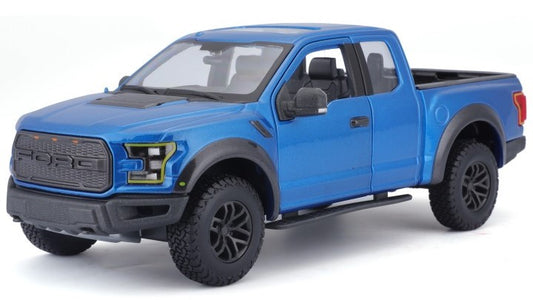 Maisto - FORD F-150 RAPTOR SE TRUCKS 2017 BLUE 1:24 - Cod. MI31266B