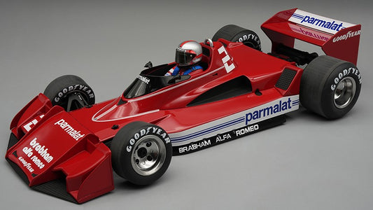 Tecnomodel - BRABHAM BT45C N.2 BRAZILIAN GP 1978 J.WATSON W/DRIVER 1:18 - Cod. TMD18327B