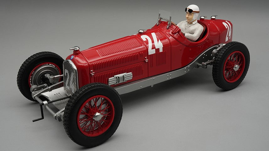 Tecnomodel - ALFA ROMEO P3 TIPO B N.24 MONZA GP 1932 T.NUVOLARI W/DRIVER 1:18 - Cod. TMD18326C