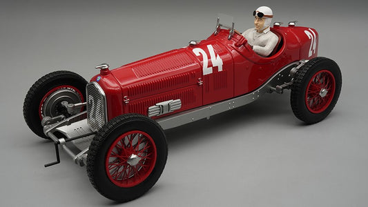 Tecnomodel - ALFA ROMEO P3 TIPO B N.24 MONZA GP 1932 T.NUVOLARI W/DRIVER 1:18 - Cod. TMD18326C