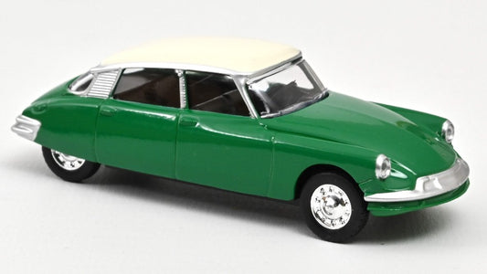 Norev - CITROEN DS 19 1958 GREEN & WHITE ROOF 1:58 - Cod. NV310528